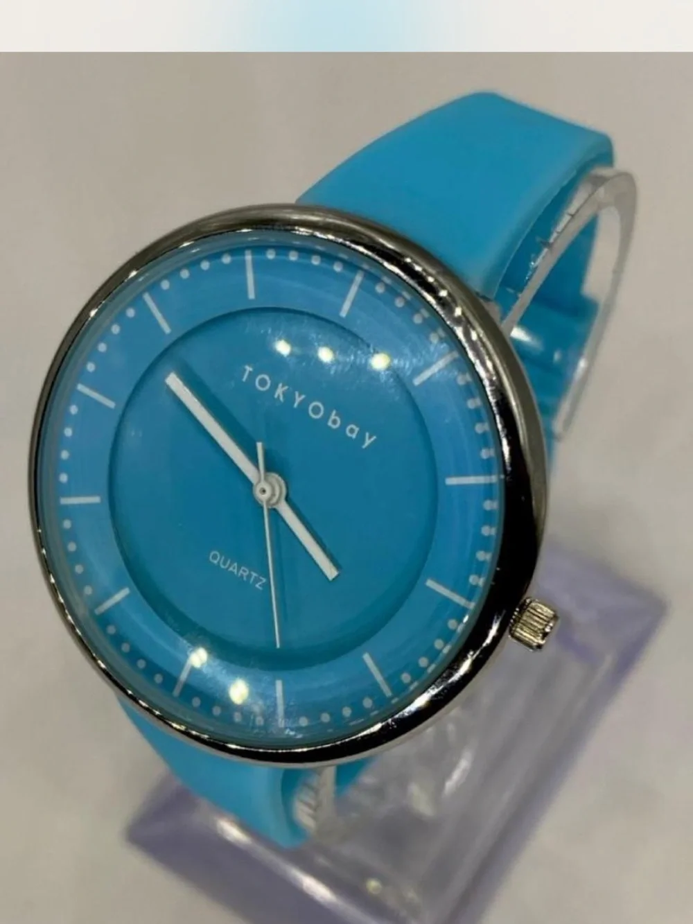 TOKYObay  *** Turquoise  Silicone Quartz Watch ^^^
